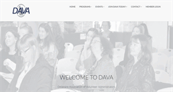 Desktop Screenshot of davaweb.org